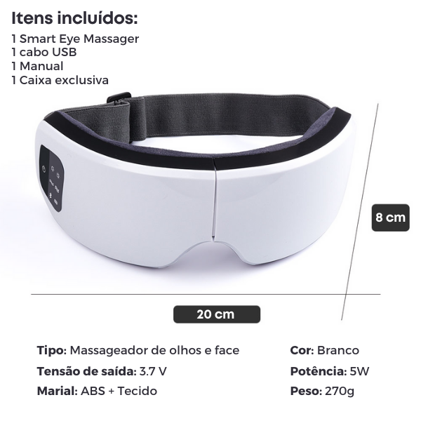 Massageador de Olhos e Face – Smart Eye Massager