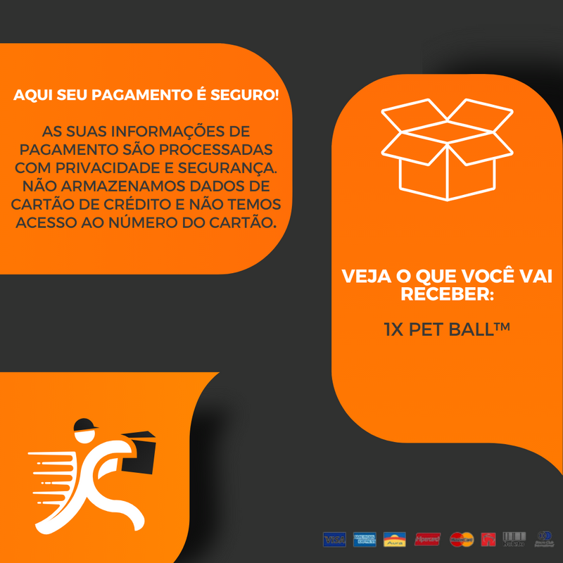 Seu Pet Vai se Divertir e Brincar por Horas - Pet Ball™