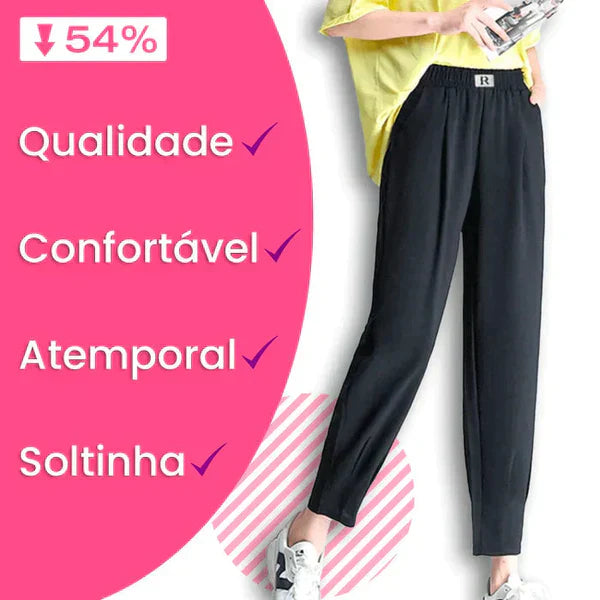 🔥Calça Pantalona Compre 1 Leve 2 - A mais soltinha (PROMOÇÃO DE NATAL)🔥