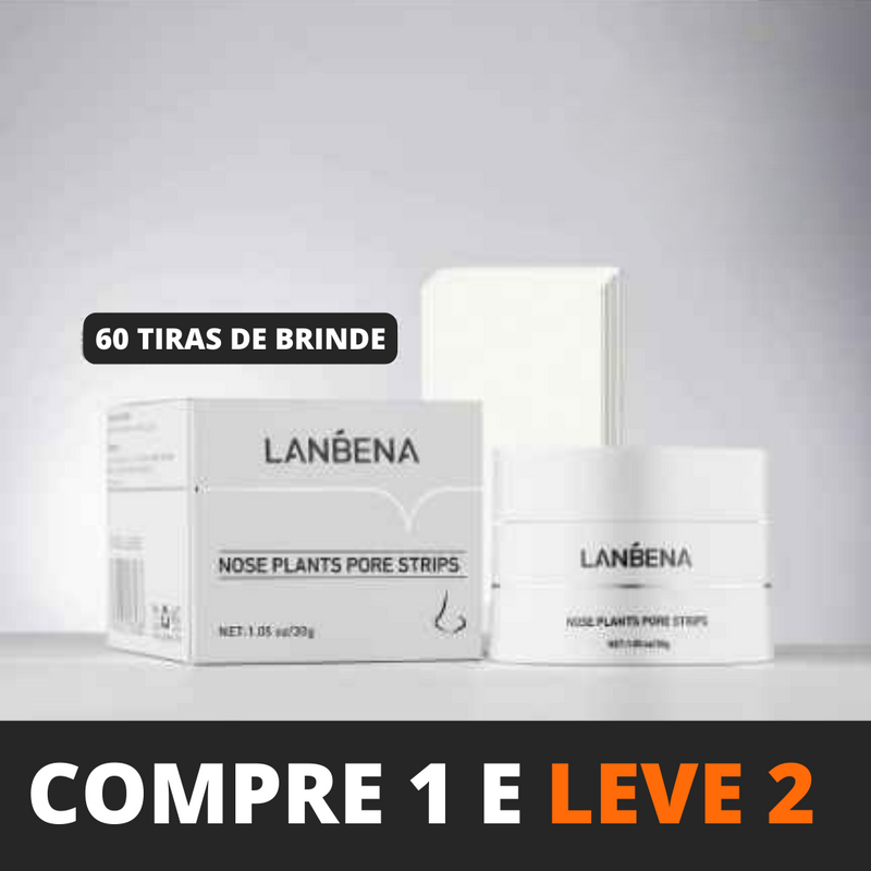 [COMPRE 1 LEVE 2] LANBÉNA - Removedor de Cravos hidratante de forma suave, natural e profunda + 60 Brindes