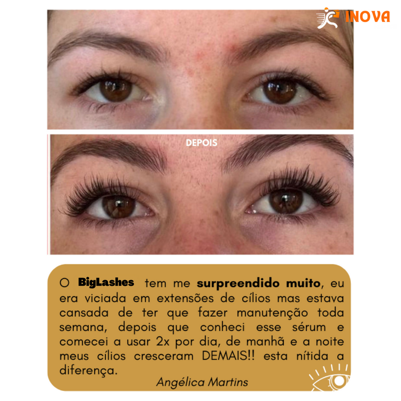 Tenha cílios de boneca naturalmente Sérum Alongador De Cílios - Big Lashes