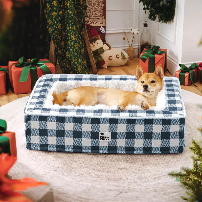 CAMINHA ACONCHEGANTE FUZZY™ - Conforto e Estilo Tartan Para seu Pet + Brinde: Anti Odor [🌟OFERTA EXCLUSIVA HOJE]