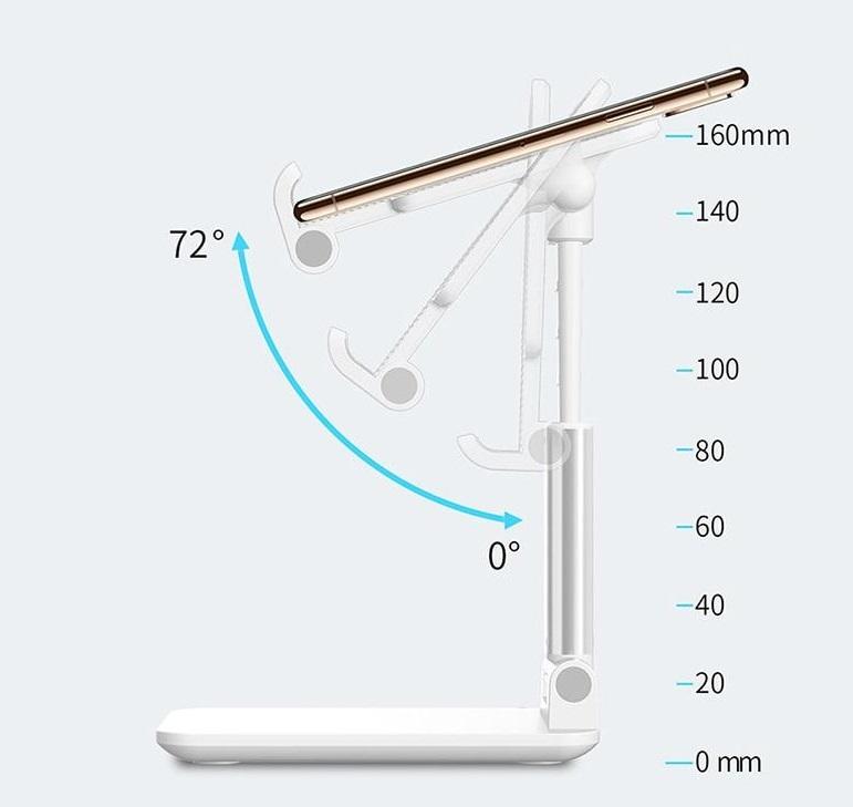 Suporte Ergonômico Portátil para Tablets e Celulares