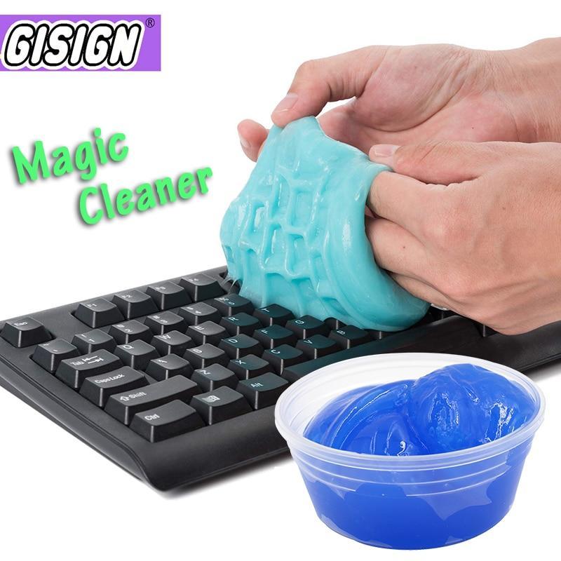 Slime de Limpeza Ágil – Cata Sujeira de teclado, painel do carro etc