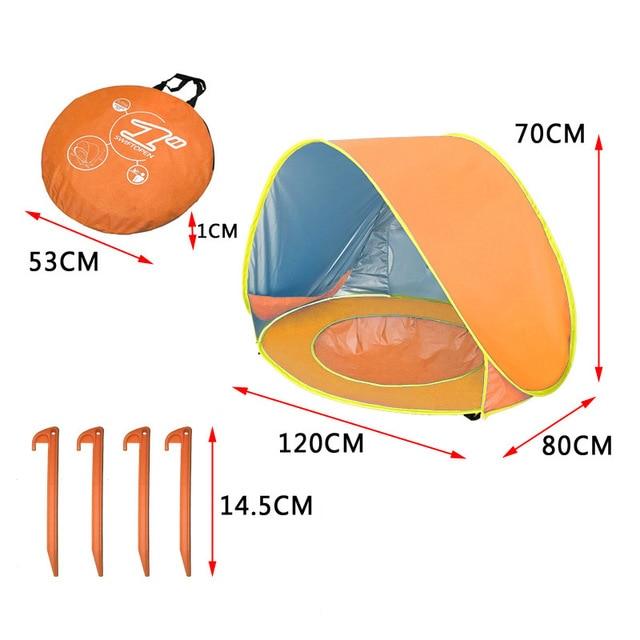 Barraca Portátil para Bebê Praia