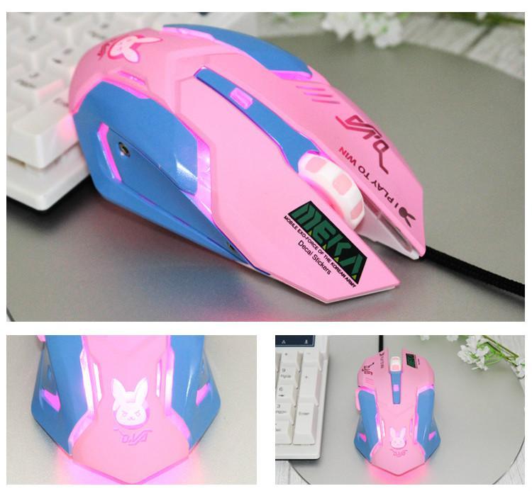 Mouse Gamer Várias Cores DPI 2400 – Frete Grátis