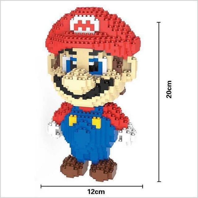 Mini blocos de Construção Super Mário Bros