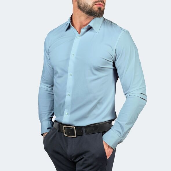 Camisa Social Masculina Elástica StretchVenezia ( Pague 1 leve 2 )